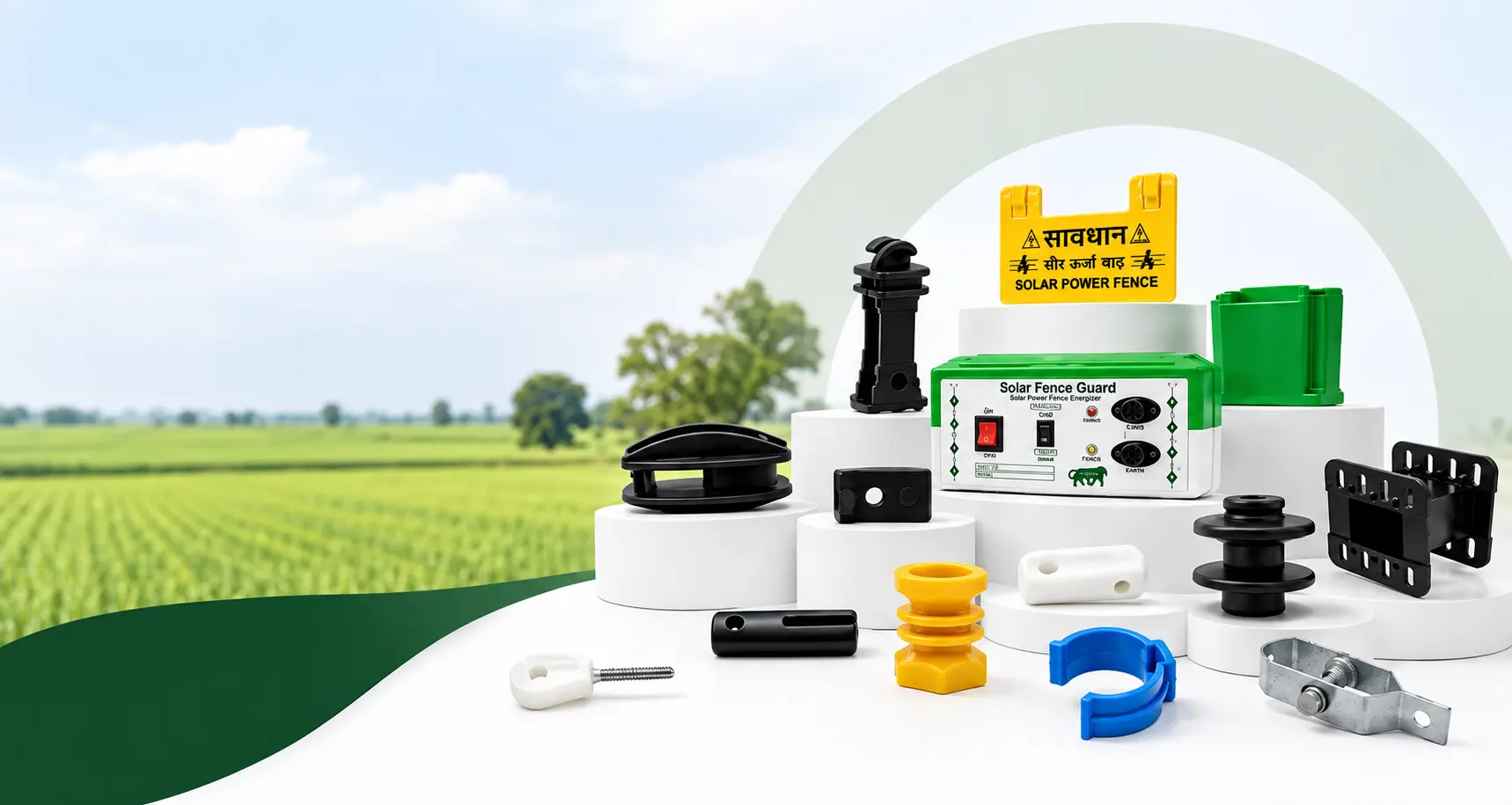 Harshad Plastic Agricultural Solar Fencing Equipment Lineup