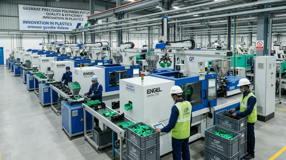 Harshad Plastic Manufacturing Plant in Rajkot Gujarat